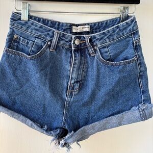 Stradivarius high waisted Denim Shorts